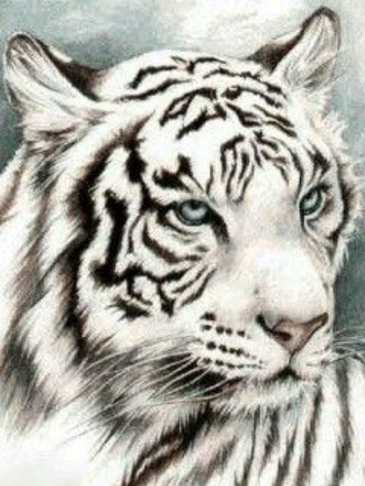 White Tiger | Diamond Painting
