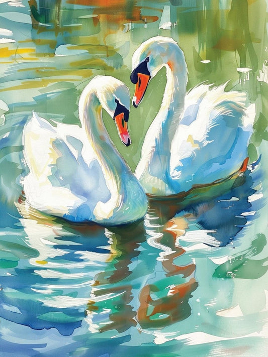 Swan | Diamond Painting