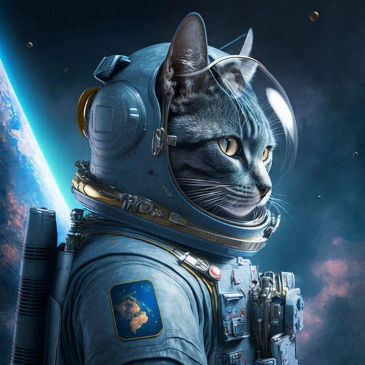 Cats in Space | Diamond Painting