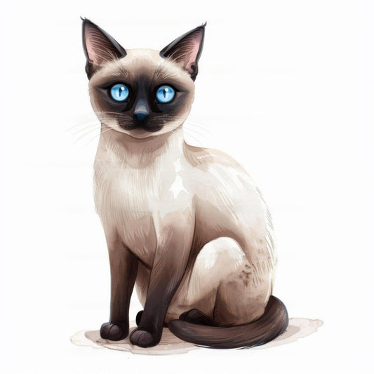 Siamese Cat | Diamond Painting