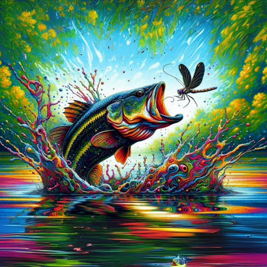 Bass Fish | Diamond Painting