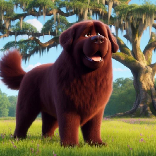 Newfoundland Dog | Diamond Painting