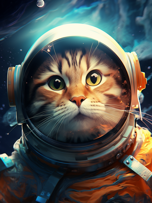 Cats in Space | Diamond Painting