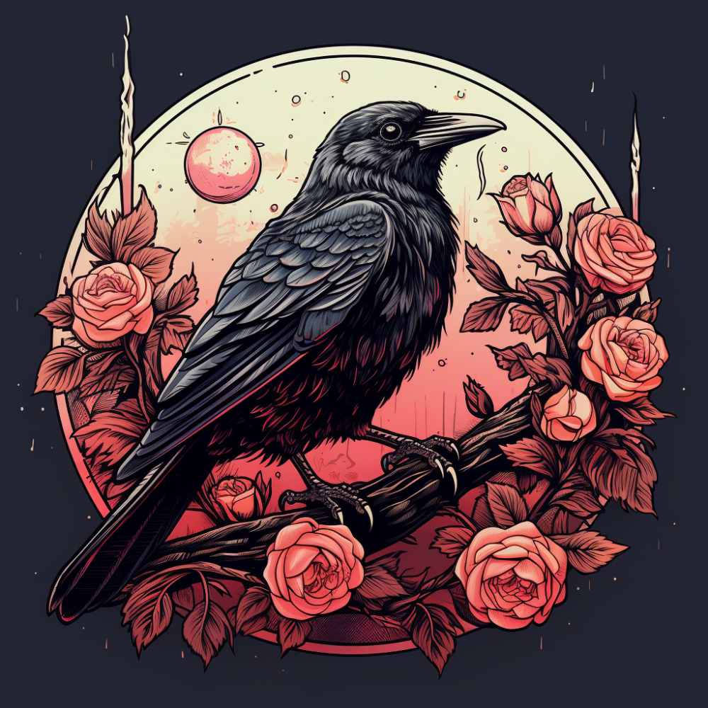 Crow | Diamond Painting