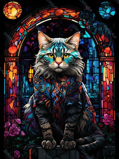 Abyssinian Cat | Diamond Painting