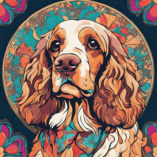 Cocker Spaniel Dog | Diamond Painting