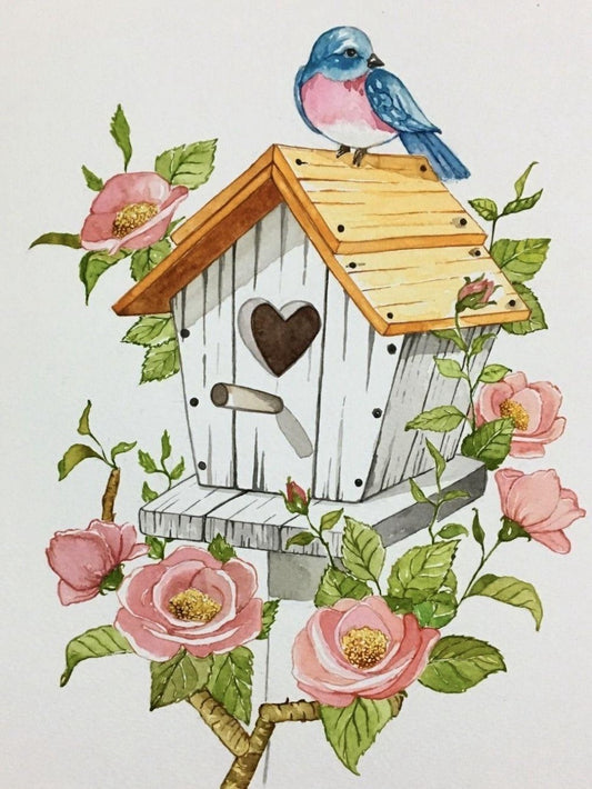 Bird House | Diamond Painting