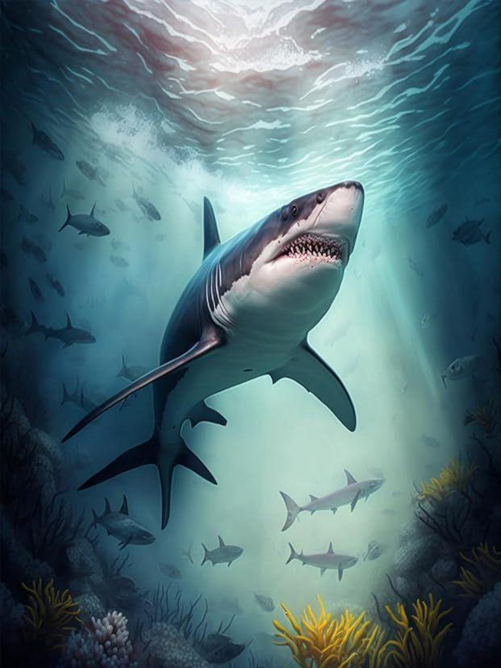 Shark | Diamond Painting