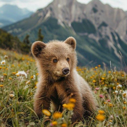 Brown Bear | Diamond Painting