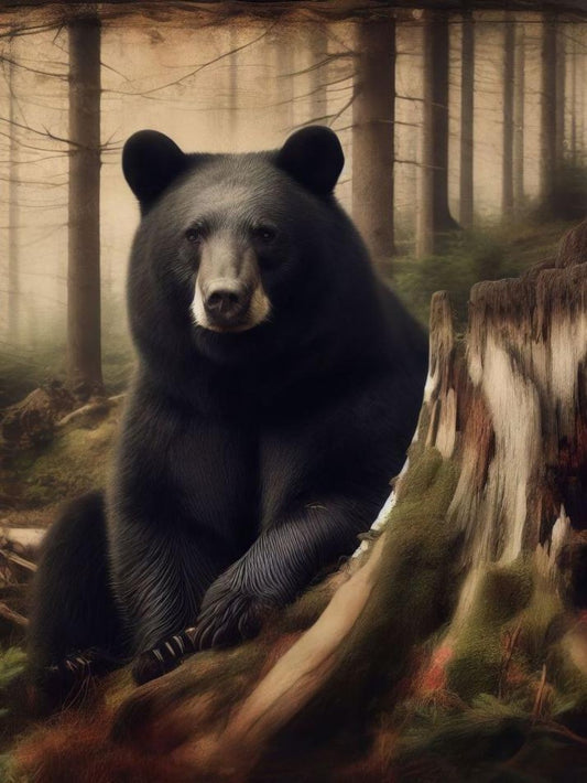 Black Bear | Diamond Painting