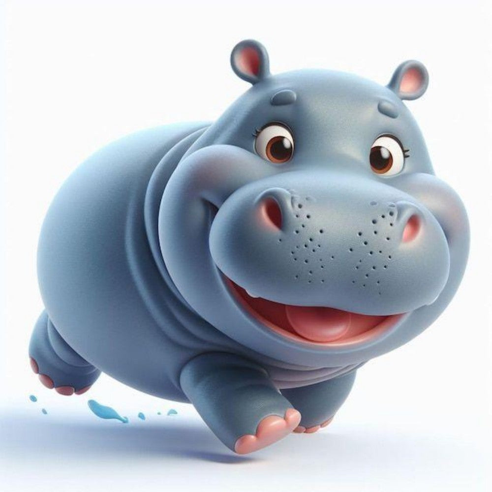 Hippo | Diamond Painting