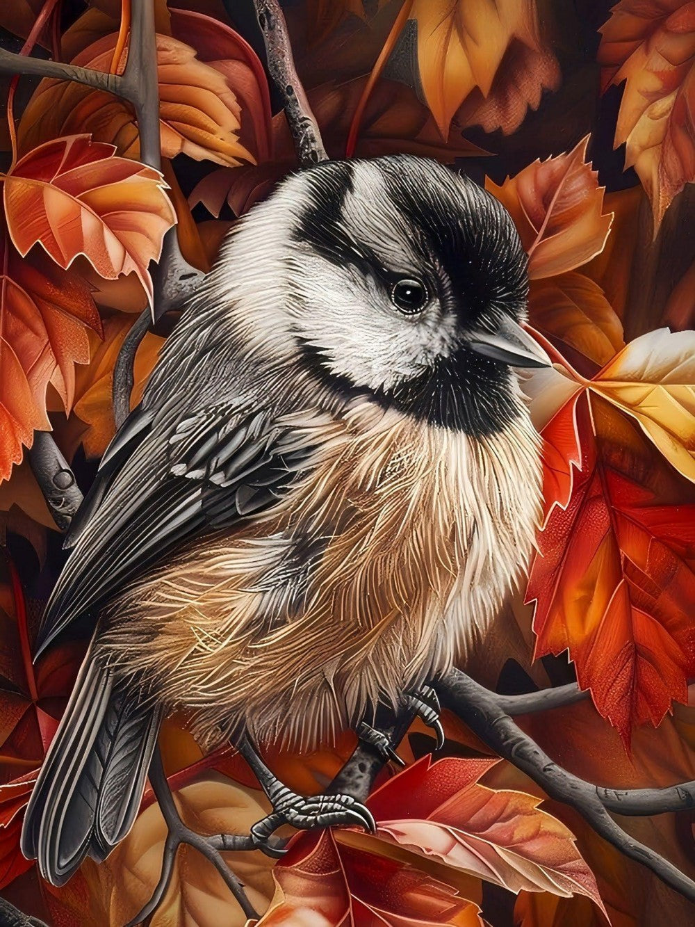 Chickadee | Diamond Painting