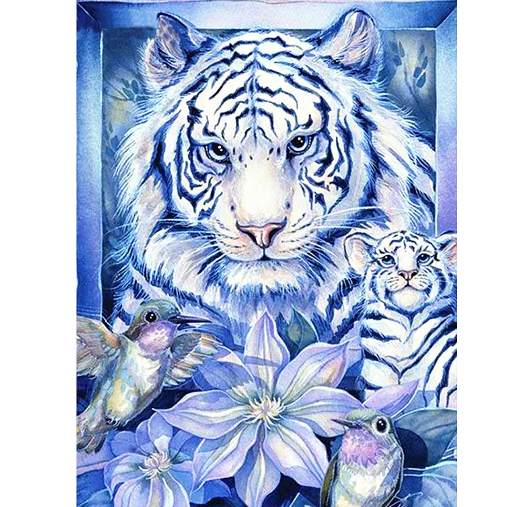 White Tiger | Diamond Painting