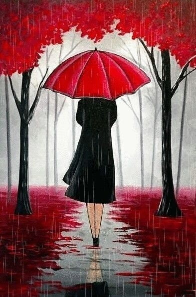 Umbrella | Diamond Painting