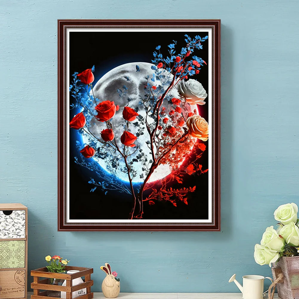 Moon Flower | Diamond Painting