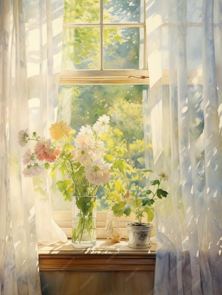 Window Landscape | Diamond Painting