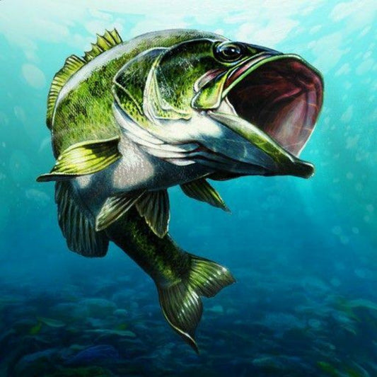 Bass Fish | Diamond Painting