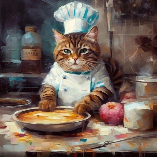 Cats in the Kitchen | Diamond Painting