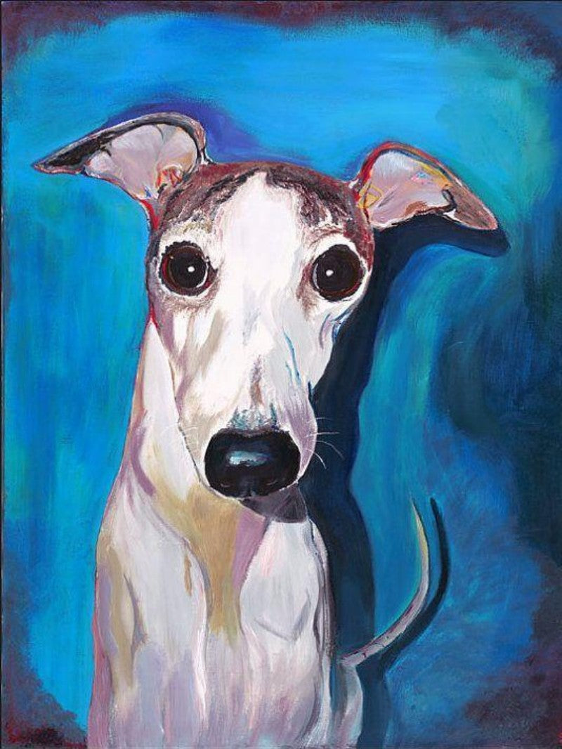 Whippet Dog | Diamond Painting