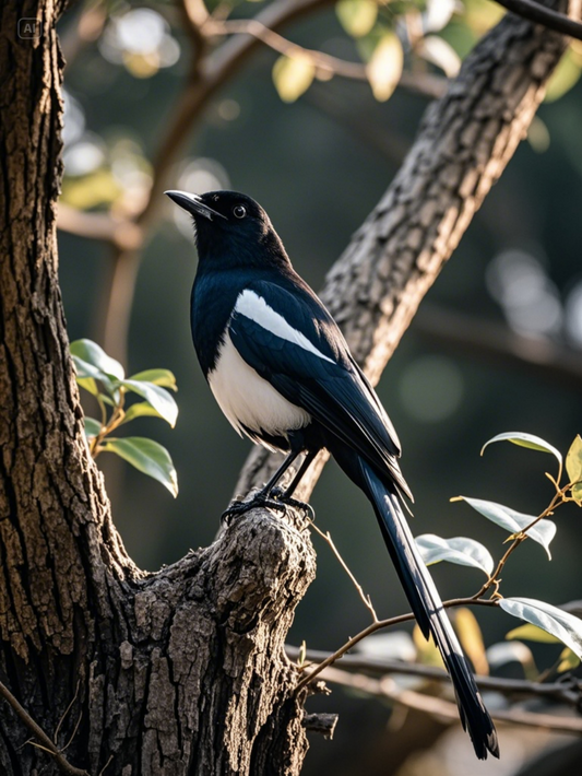 Magpie | Diamond Painting