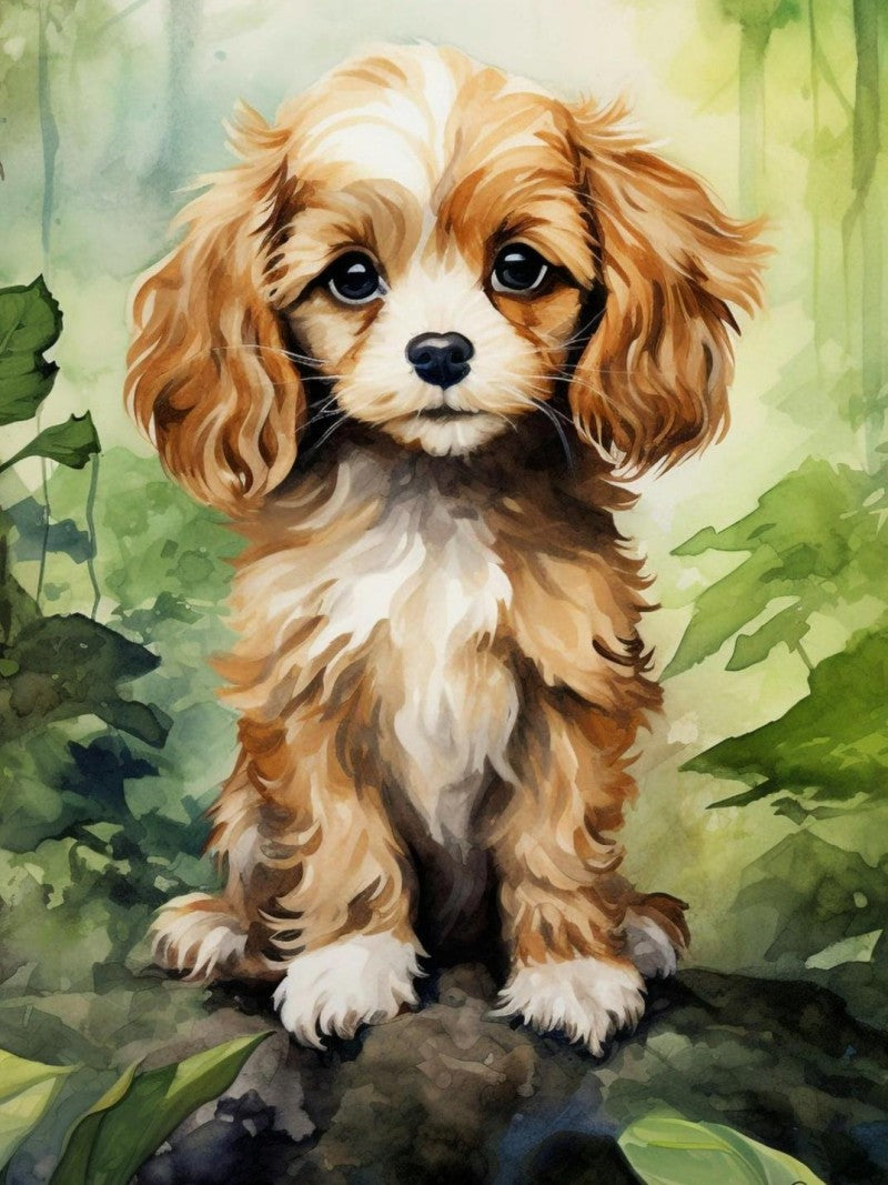 Cavapoo Dog | Diamond Painting