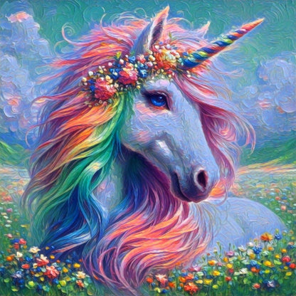 Unicorn | Diamond Painting
