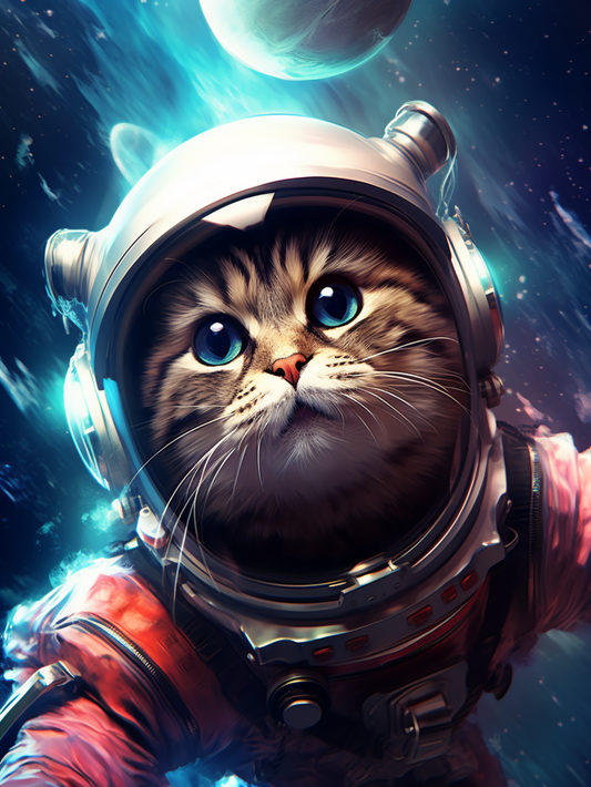 Cats in Space | Diamond Painting