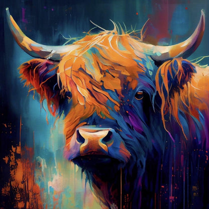 Highland Cow | Diamond Painting
