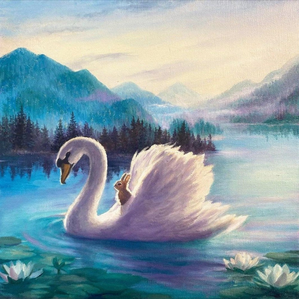 Swan | Diamond Painting