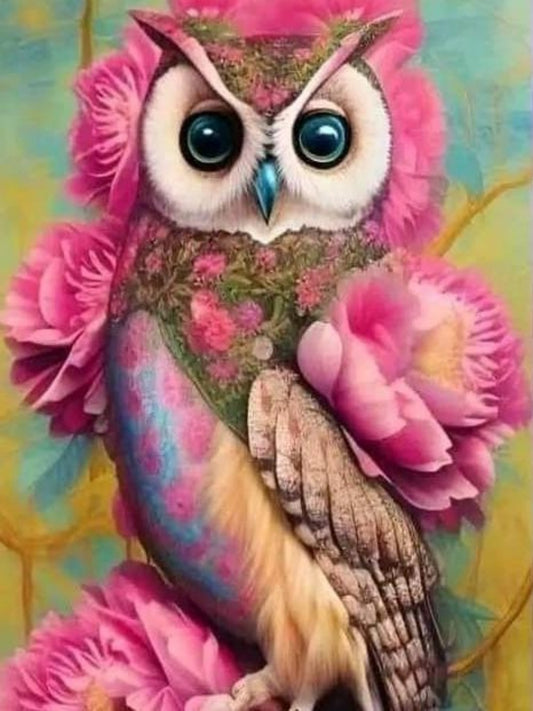 Colorful Owl | Diamond Painting