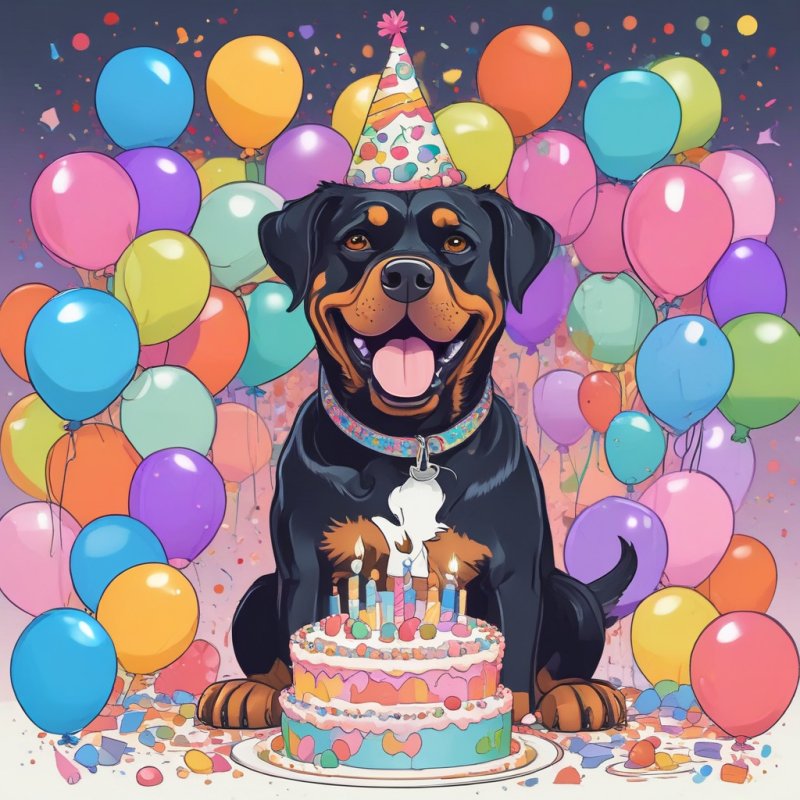 Rottweiler Dog | Diamond Painting