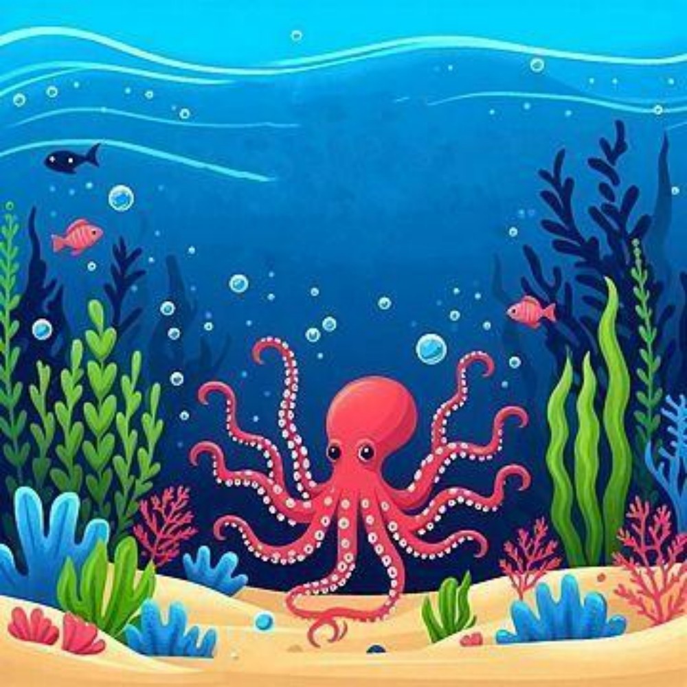 Octopus | Diamond Painting