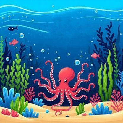 Octopus | Diamond Painting