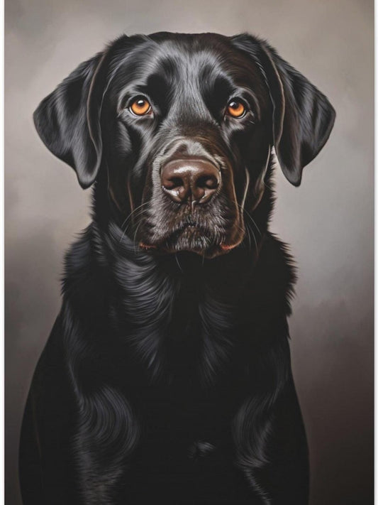 Black Labrador Dog | Diamond Painting
