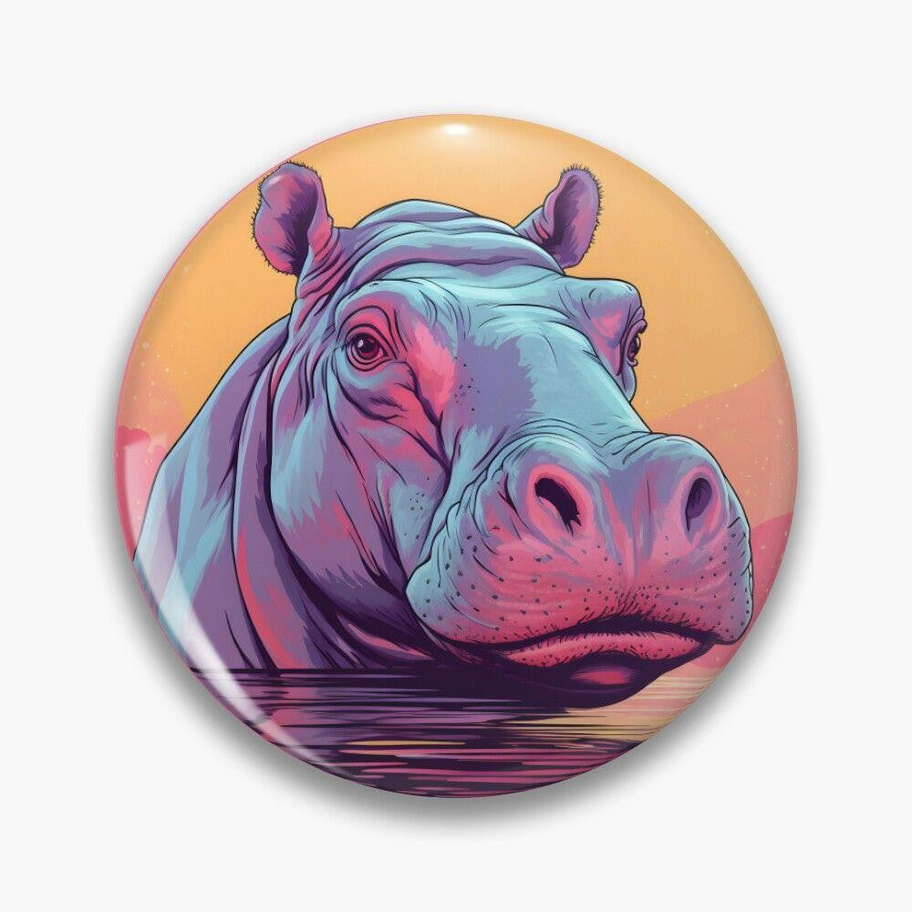 Hippo | Diamond Painting