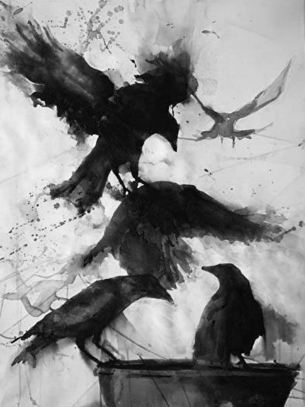 Crow | Diamond Painting
