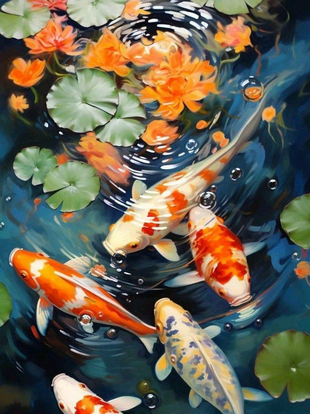 Koi Fish | Diamond Painting