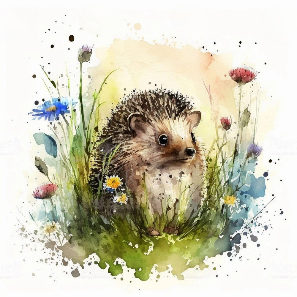 Hedgehog | Diamond Painting