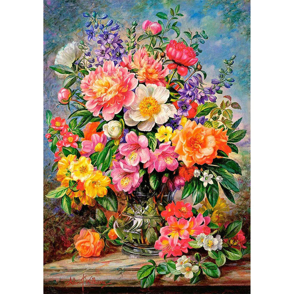 Beautiful Flower | Diamond Painting