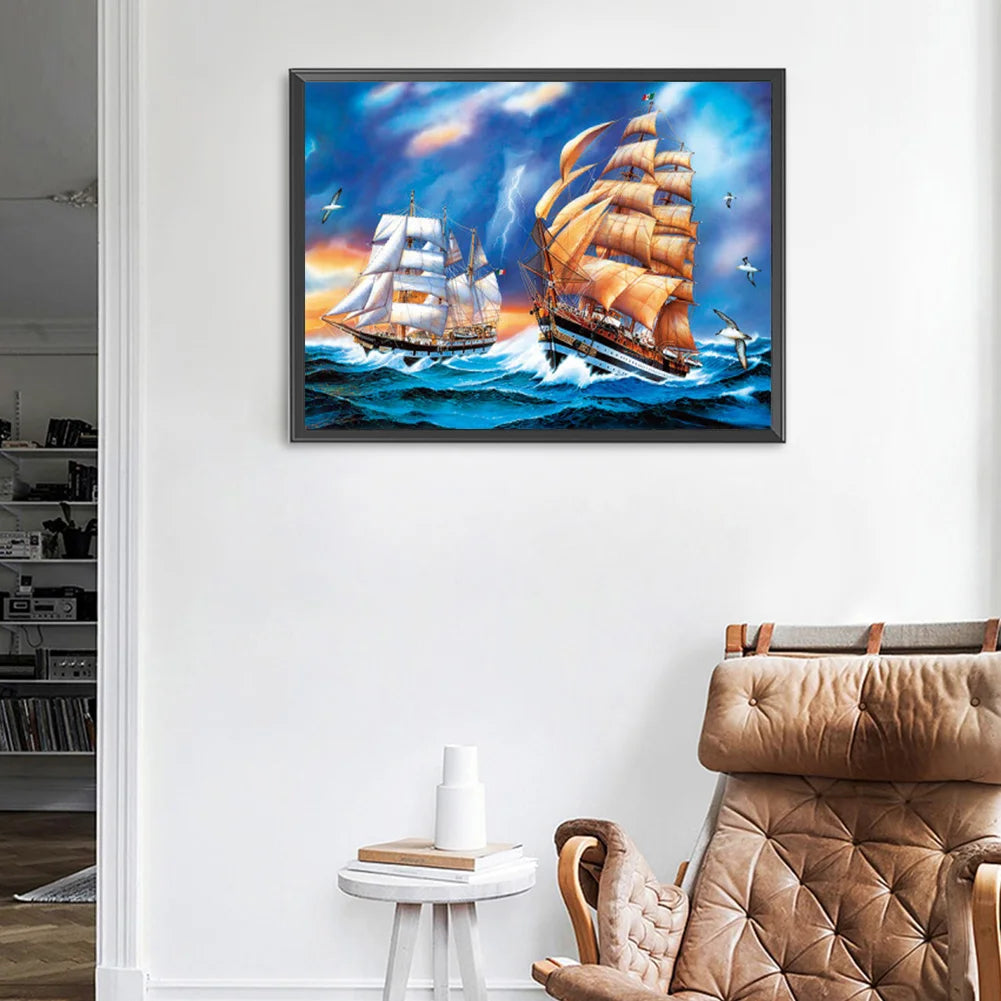 Sail Boat | Diamond Painting