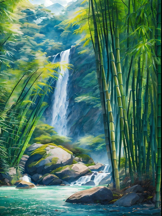 Bamboo | Diamond Painting