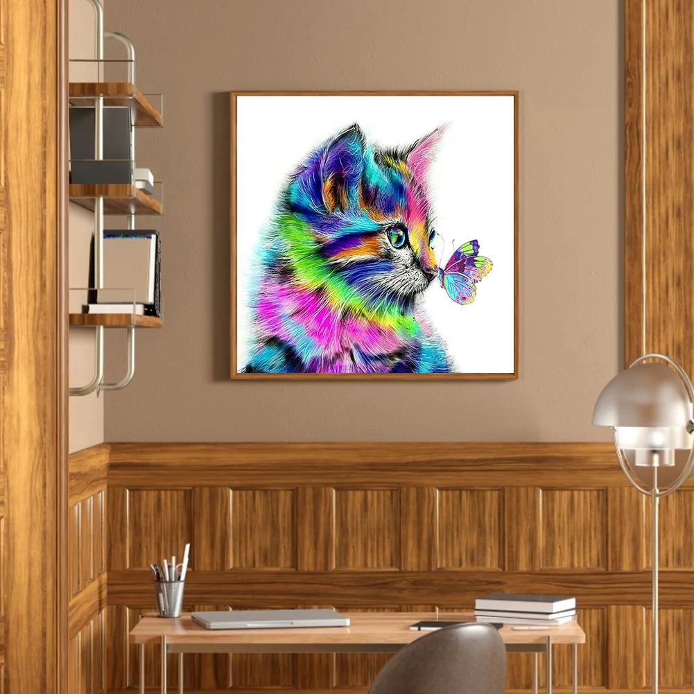 Colorful Cat | Diamond Painting