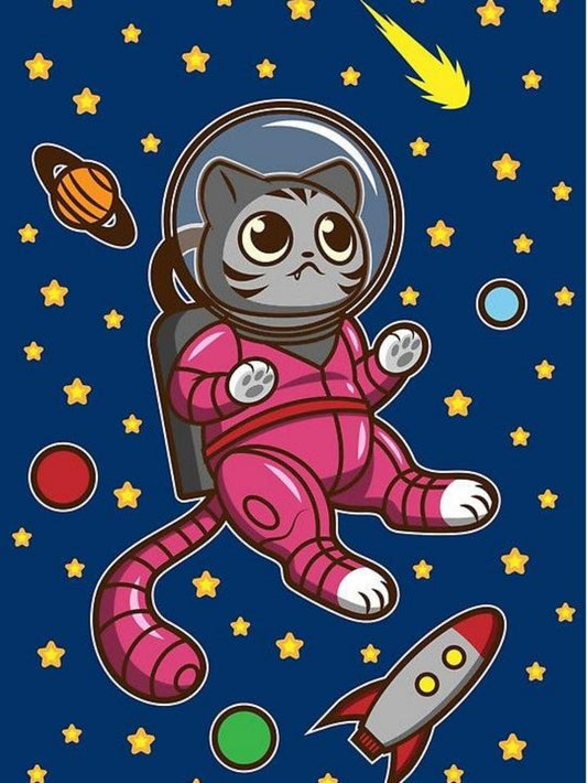 Cats in Space | Diamond Painting