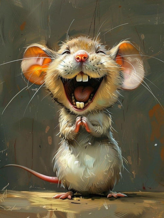 Mouse Rat | Diamond Painting