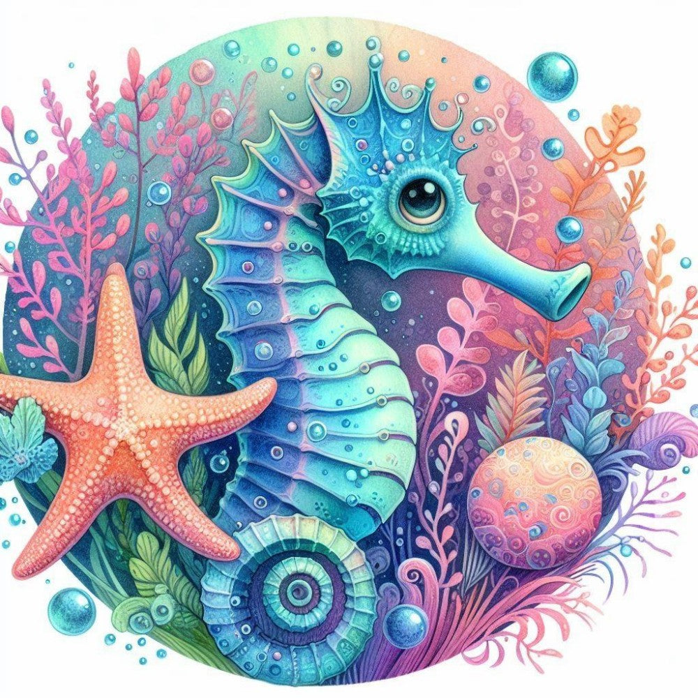 Seahorse | Diamond Painting