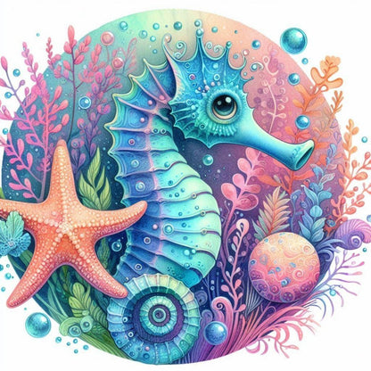 Seahorse | Diamond Painting