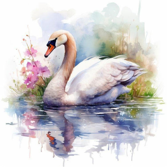 Swan | Diamond Painting