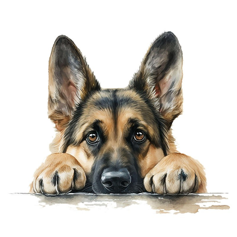 Dog German Shepherd | Diamond Painting