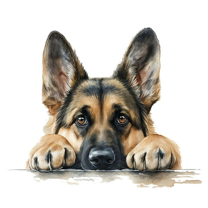 Dog German Shepherd | Diamond Painting