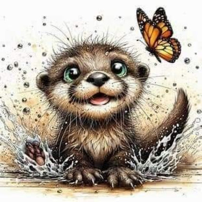 Otter | Diamond Painting